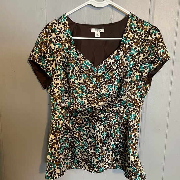 Cato Tops - Cato Womens Size 12 Dressy Business Top